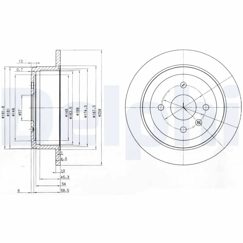 DELPHI BG3615