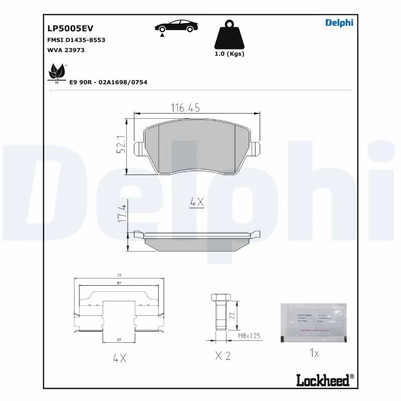 DELPHI LP5005EV