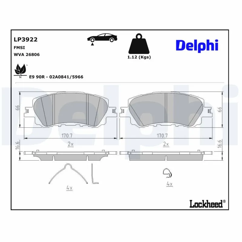 DELPHI LP3922