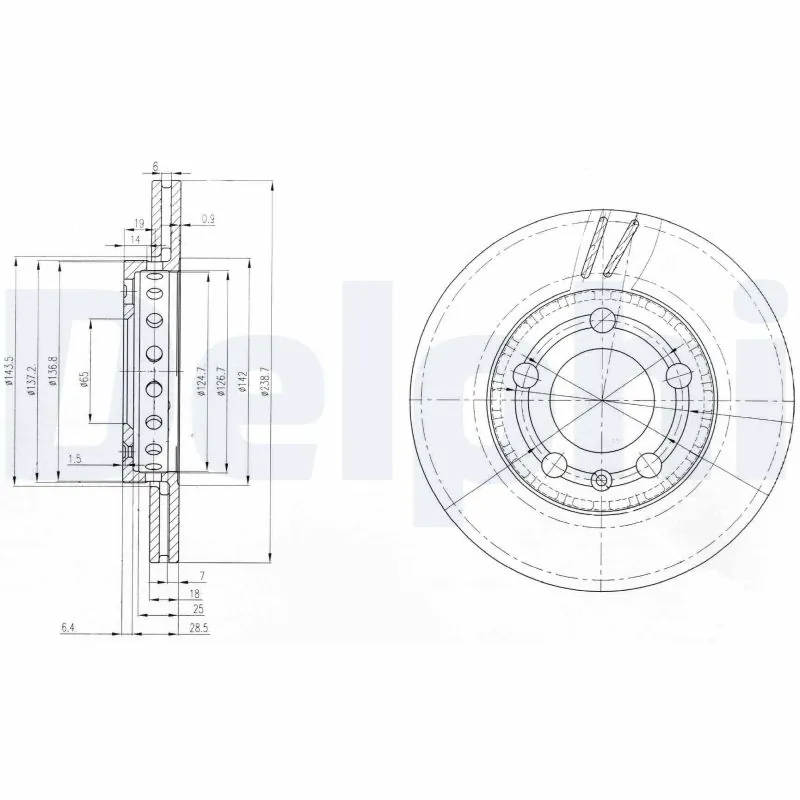 DELPHI BG3695