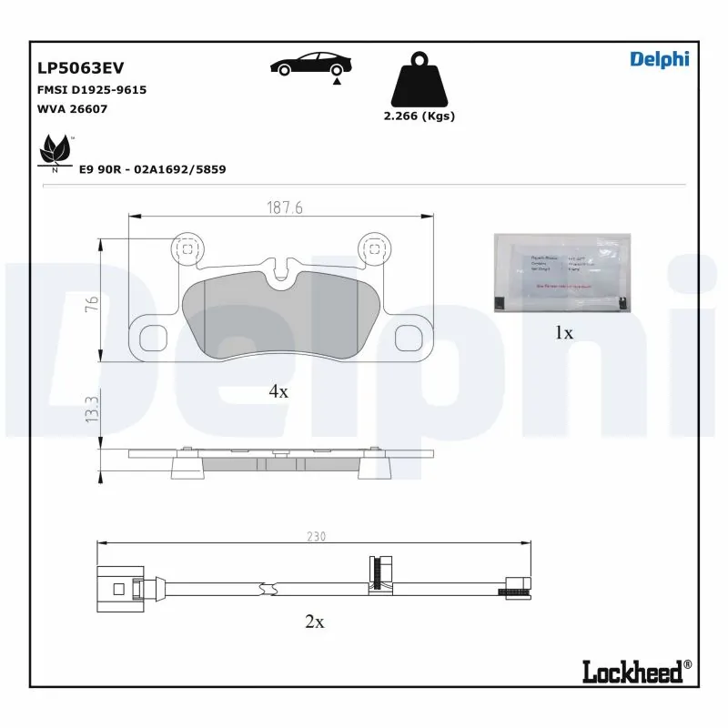 DELPHI LP5063EV