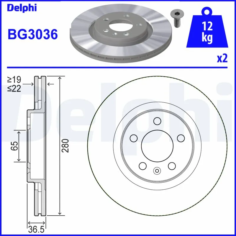 DELPHI BG3036