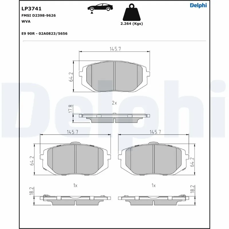 DELPHI LP3741