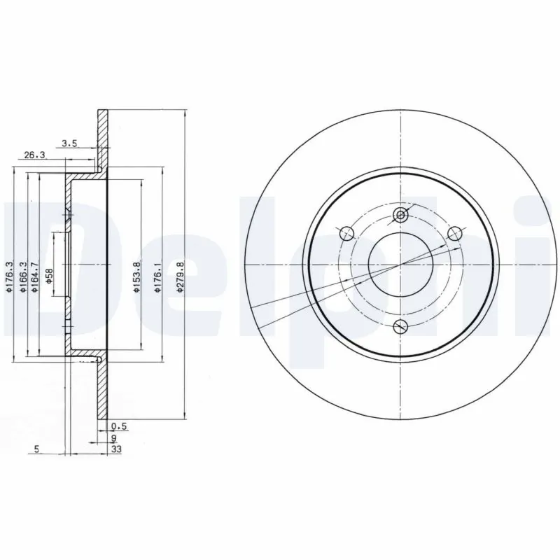 DELPHI BG3526