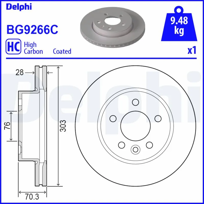 DELPHI BG9266C