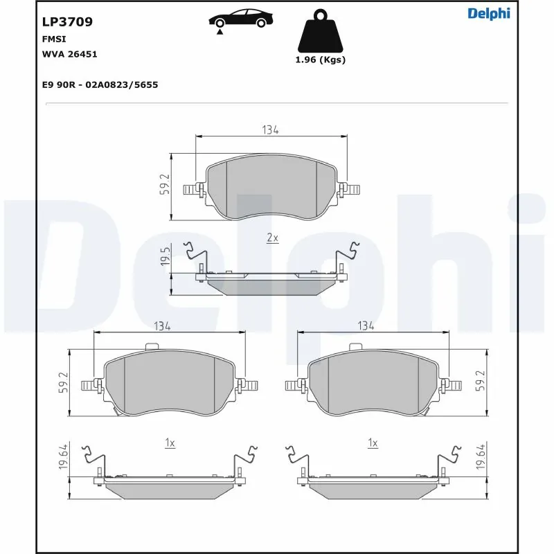 DELPHI LP3709