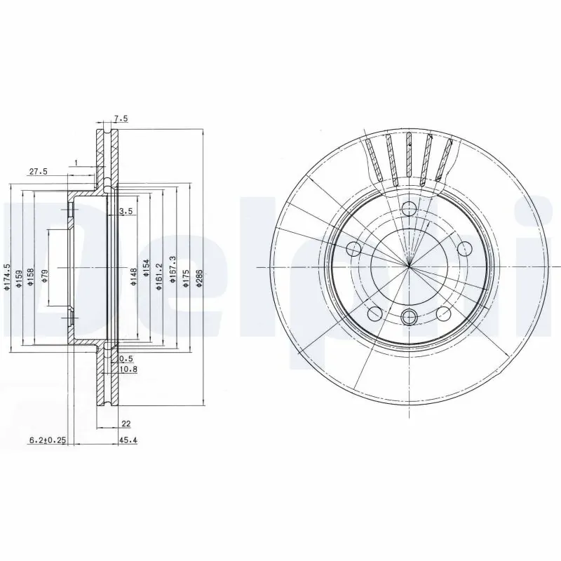DELPHI BG2623C
