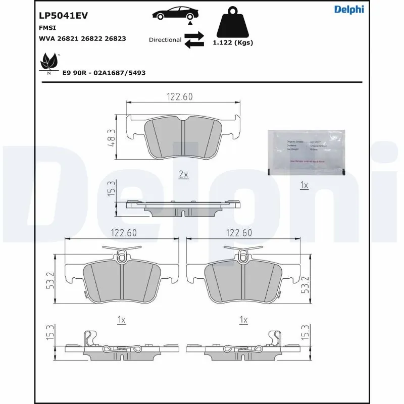 DELPHI LP5041EV