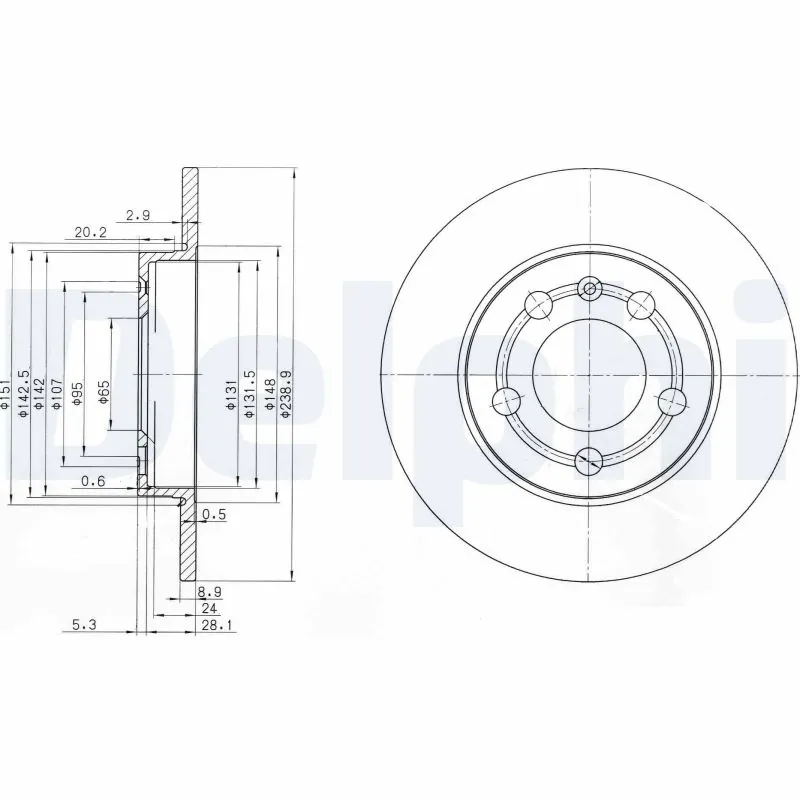 DELPHI BG3738