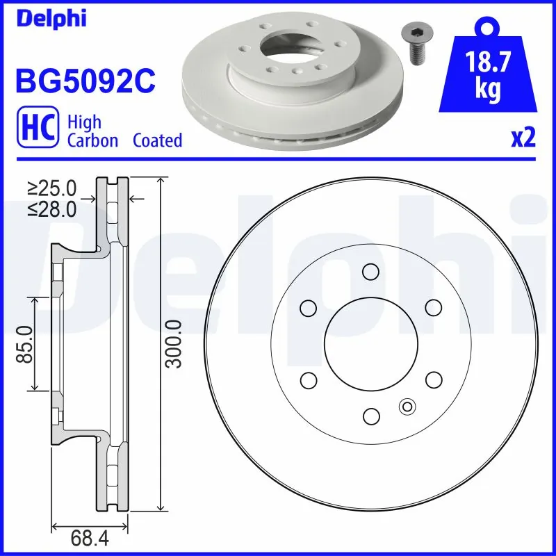DELPHI BG5092C
