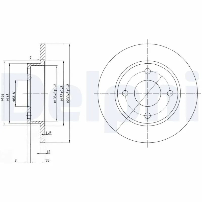 DELPHI BG3055