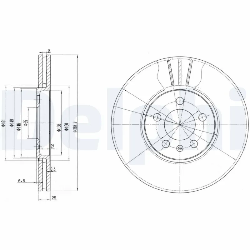 DELPHI BG2729