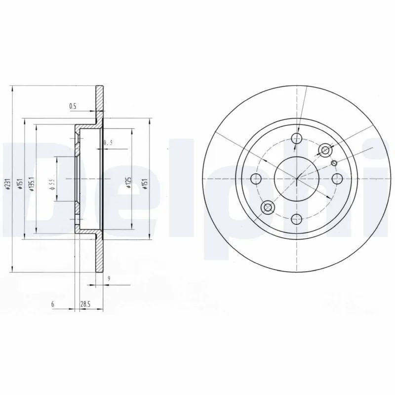DELPHI BG2803