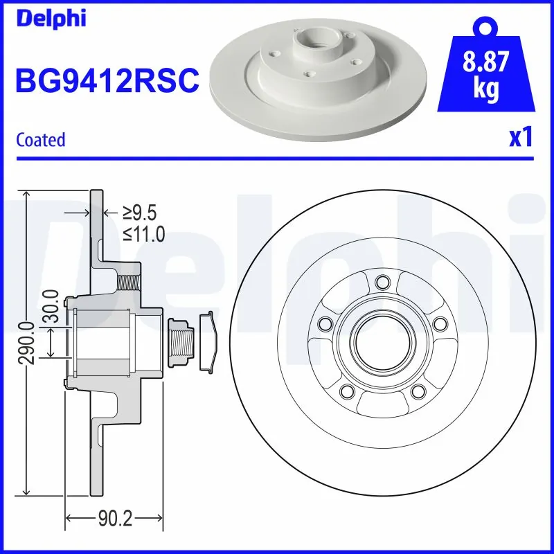 DELPHI BG9412RSC