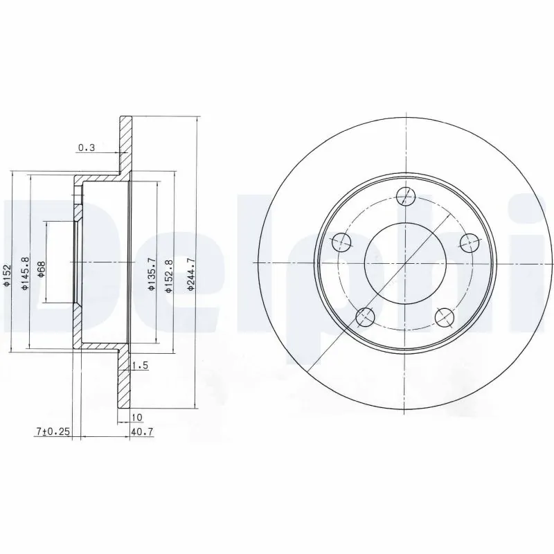 DELPHI BG3381