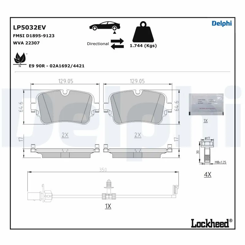 DELPHI LP5032EV