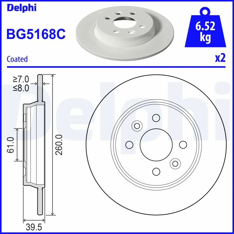 DELPHI BG5168C