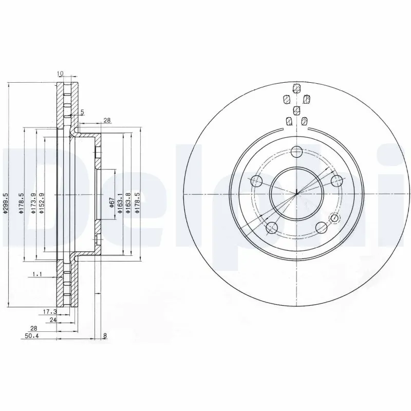 DELPHI BG3838