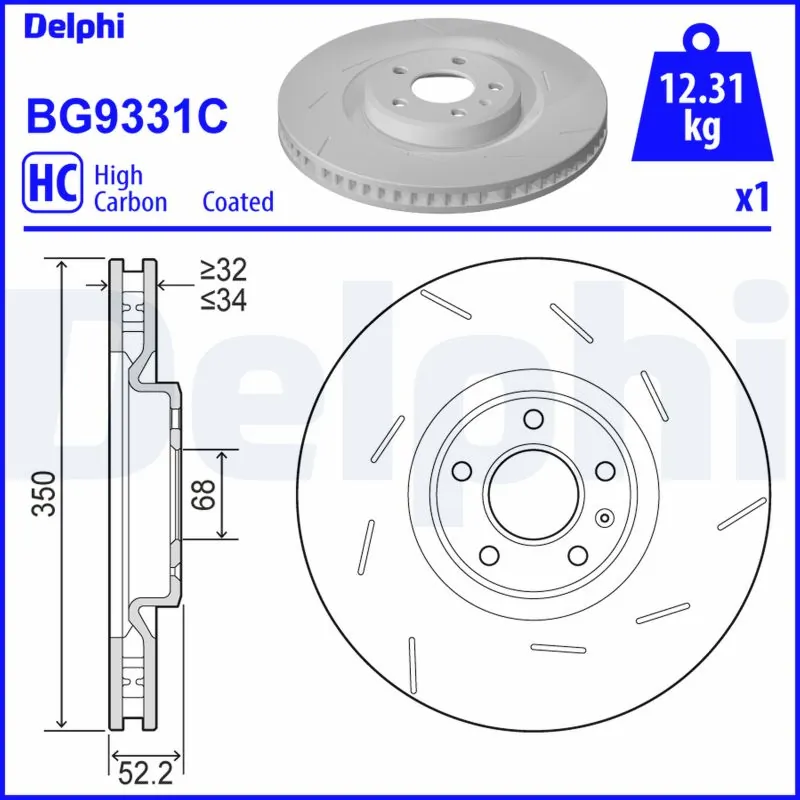 DELPHI BG9331C