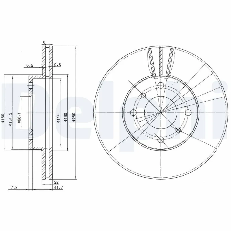 DELPHI BG3596