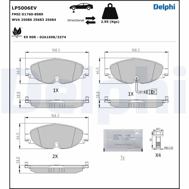 DELPHI LP5006EV