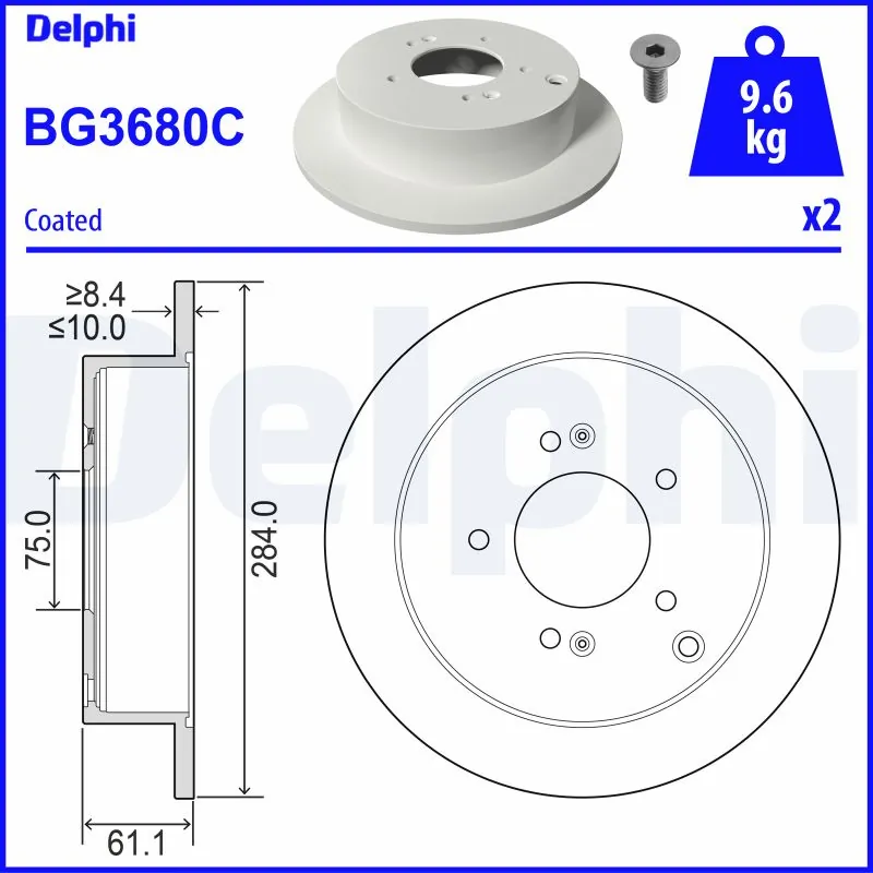DELPHI BG3680C