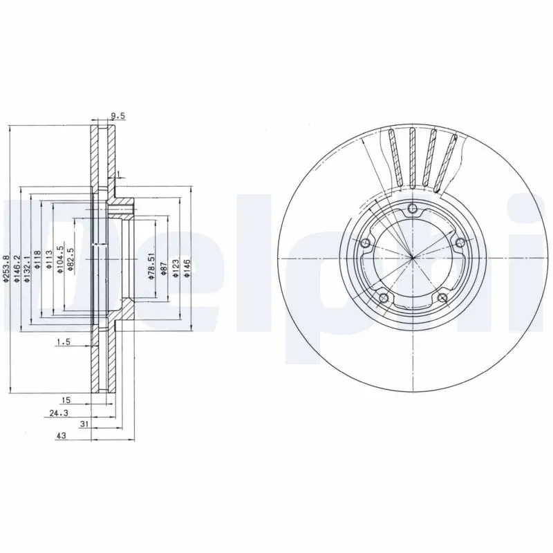 DELPHI BG3365