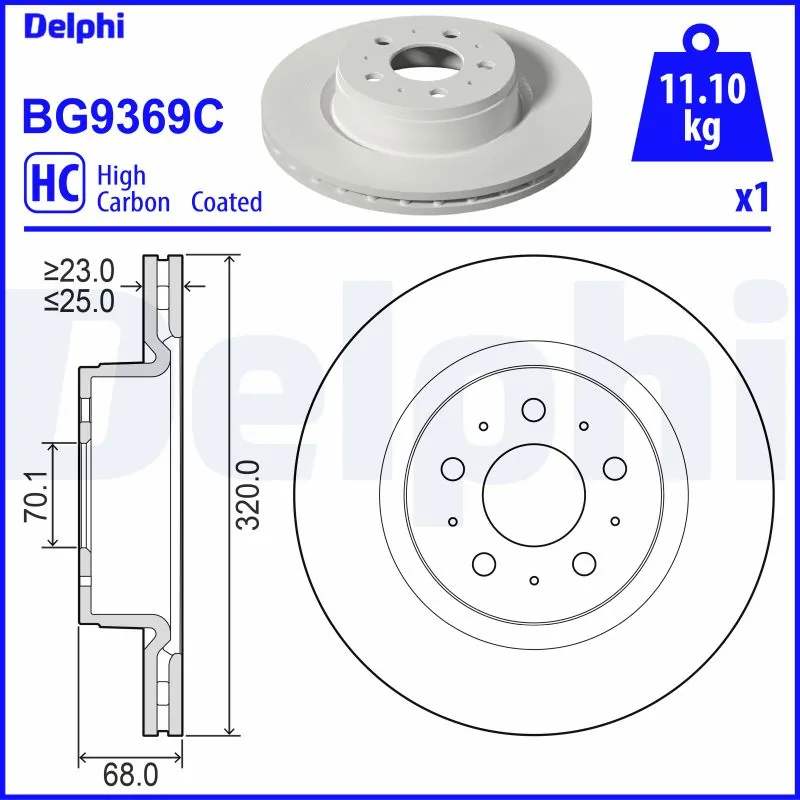 DELPHI BG9369C
