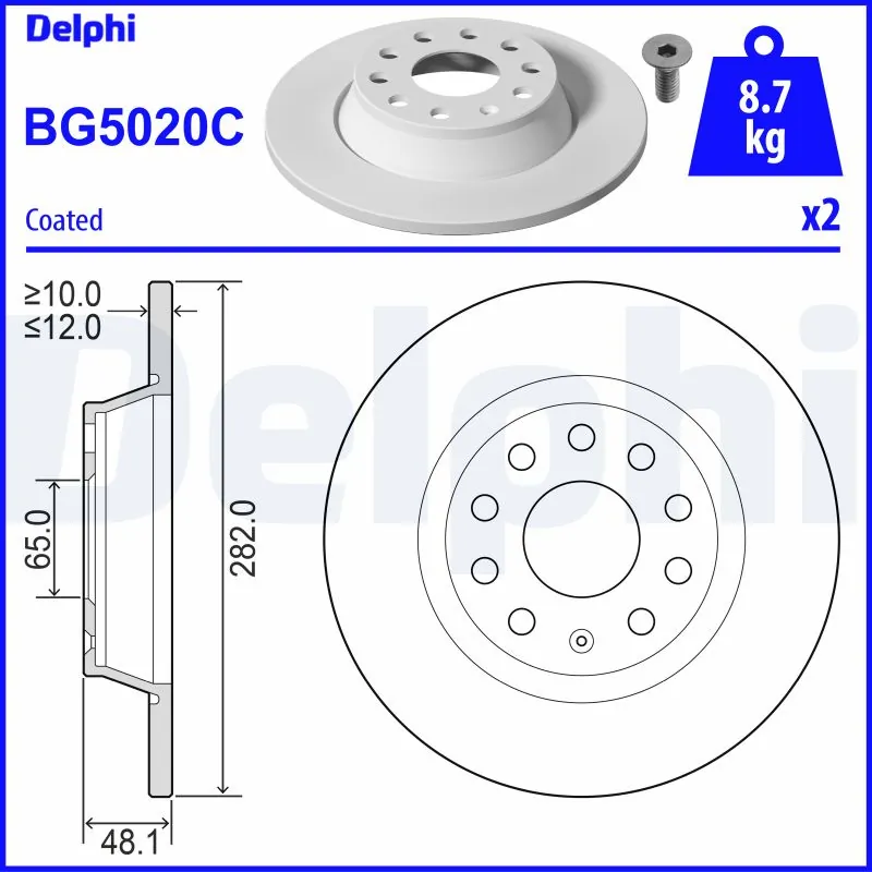 DELPHI BG5020C
