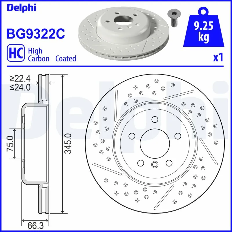 DELPHI BG9322C