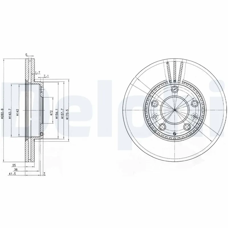 DELPHI BG3874