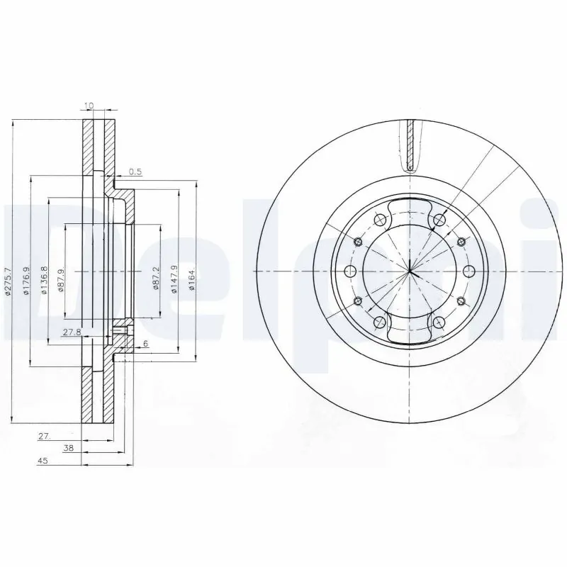DELPHI BG3586
