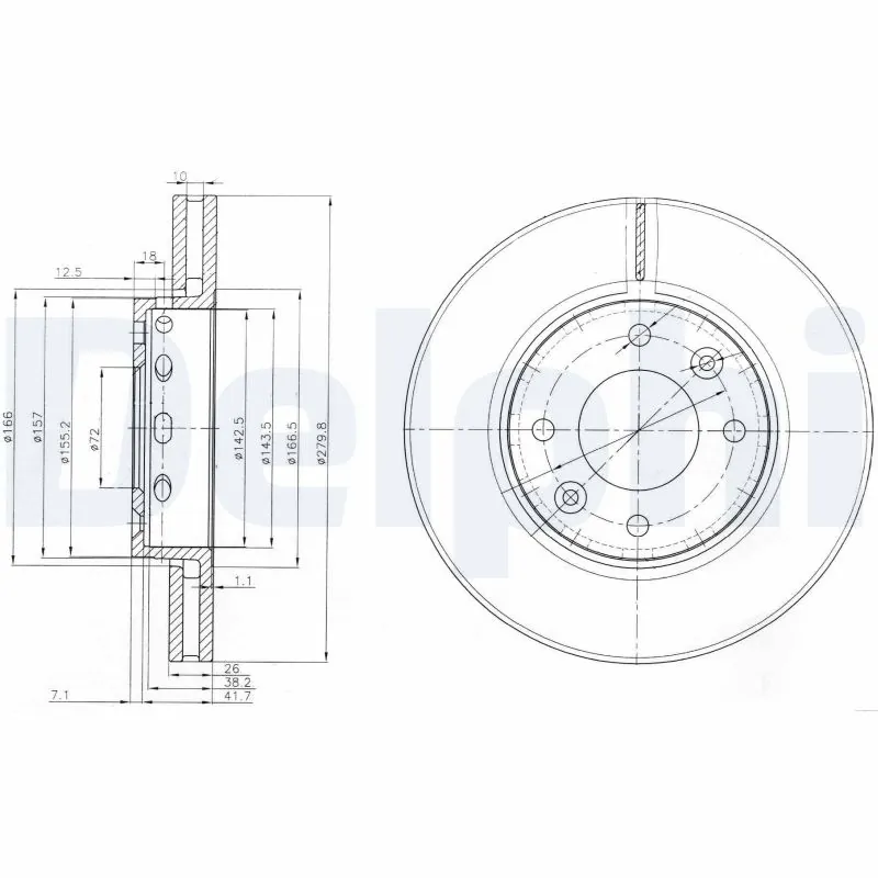 DELPHI BG3800