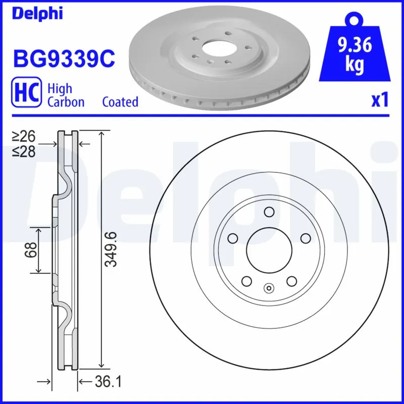 DELPHI BG9339C