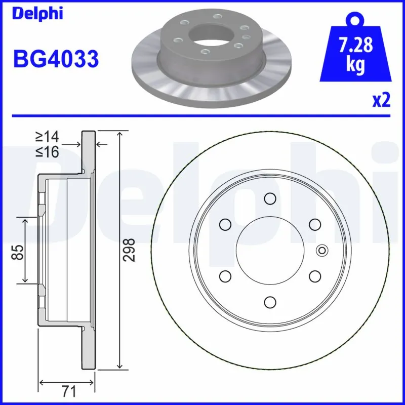 DELPHI BG4033