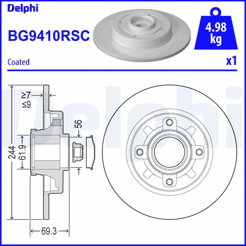 DELPHI BG9410RSC