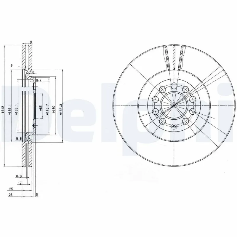 DELPHI BG3528