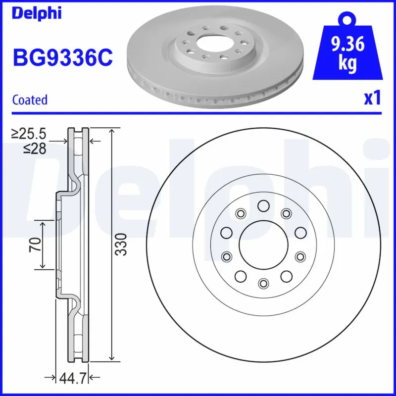 DELPHI BG9336C