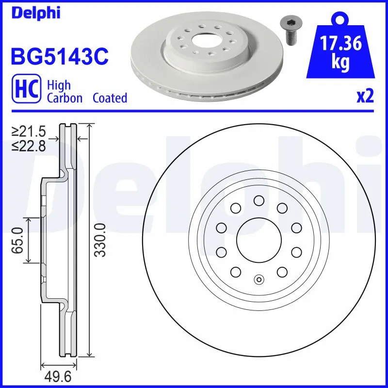 DELPHI BG5143C