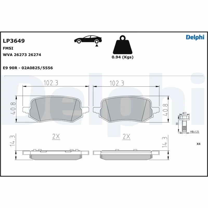 DELPHI LP3649