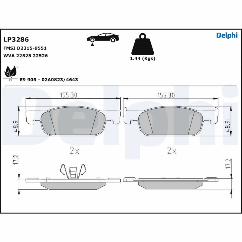 DELPHI LP3286