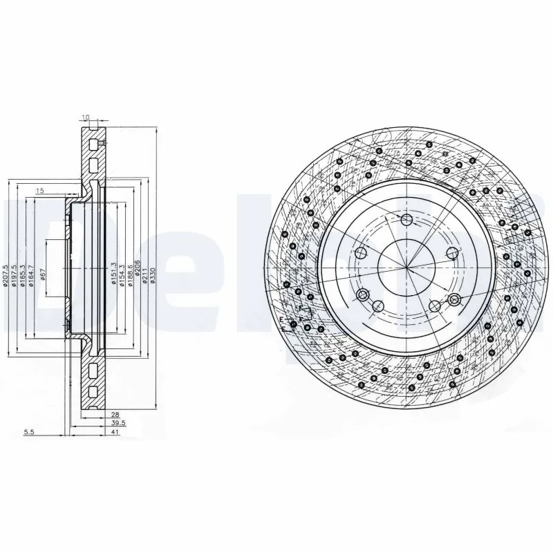 DELPHI BG3985C