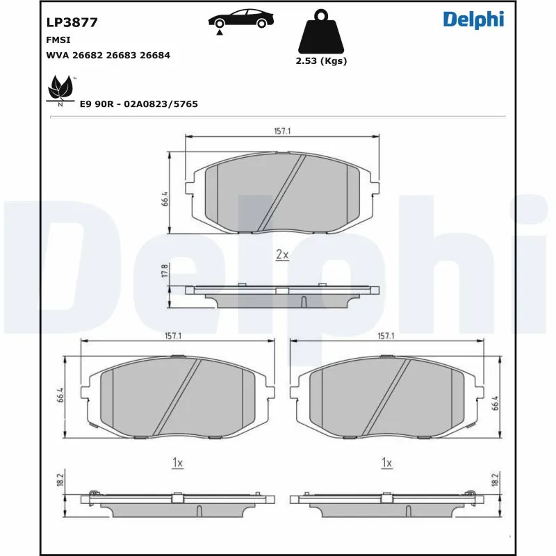 DELPHI LP3877