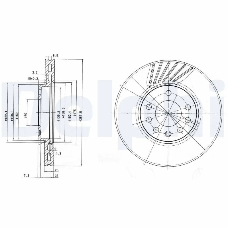 DELPHI BG3142