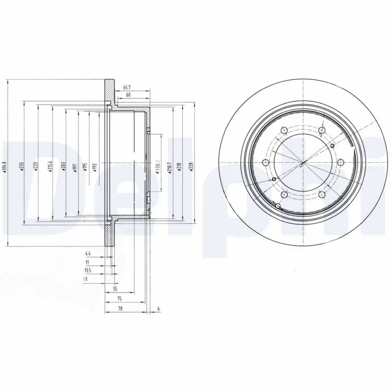 DELPHI BG3105