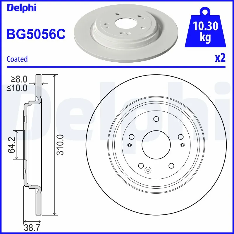 DELPHI BG5056C