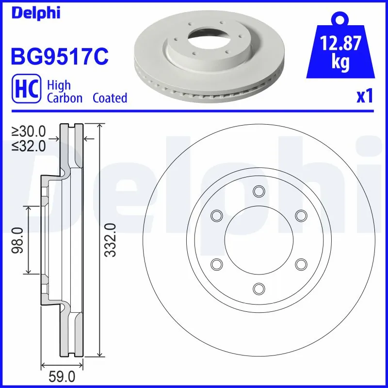 DELPHI BG9517C