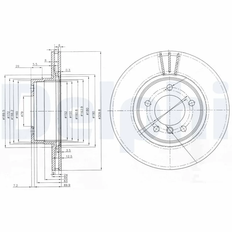 DELPHI BG3870