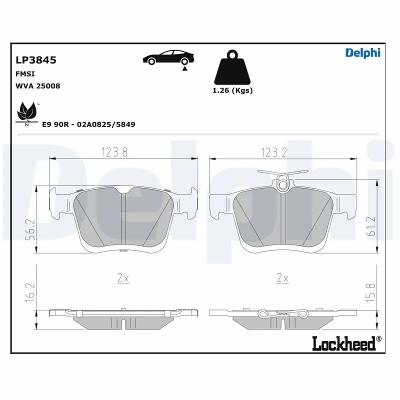 DELPHI LP3845