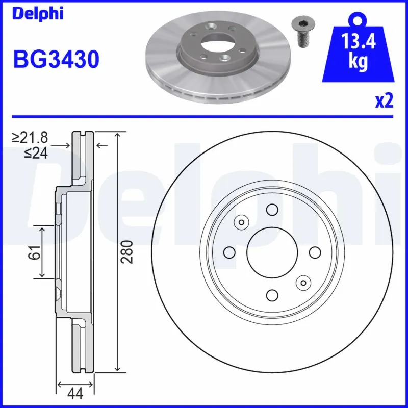 DELPHI BG3430